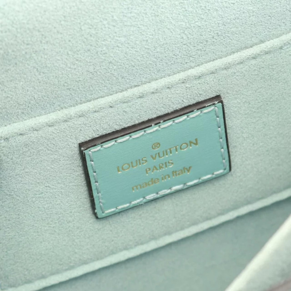 Louis Vuitton Dauphine Shoulder Bag Leather Green - Picture 4 of 8